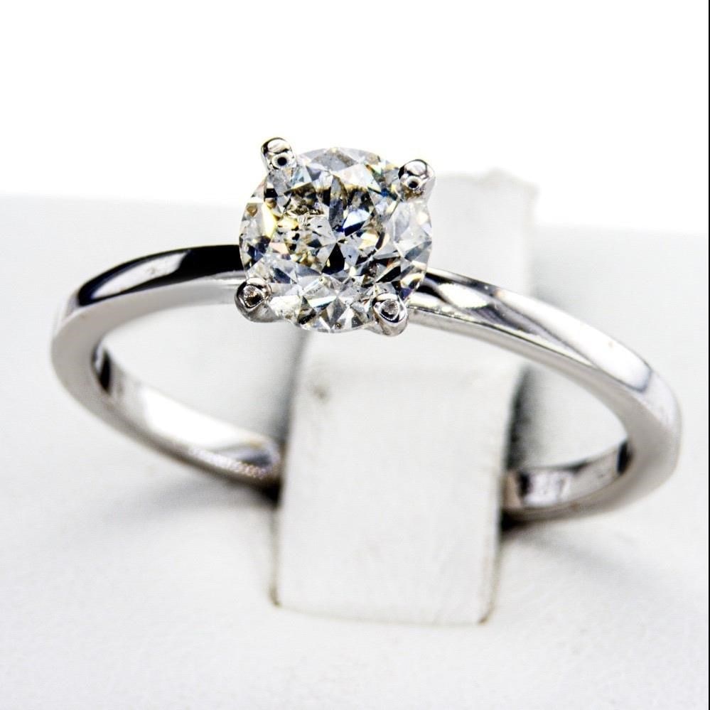 Natural Diamond Ring 1.07ct: Product category: RINGGemstone type: 100% Natural DiamondShape and cutting style: Round BrilliantCarat weight: 1.07 ctColour grade: HClarity grade: SI2Metal type: Solid gold 585/14K PurityMetal
