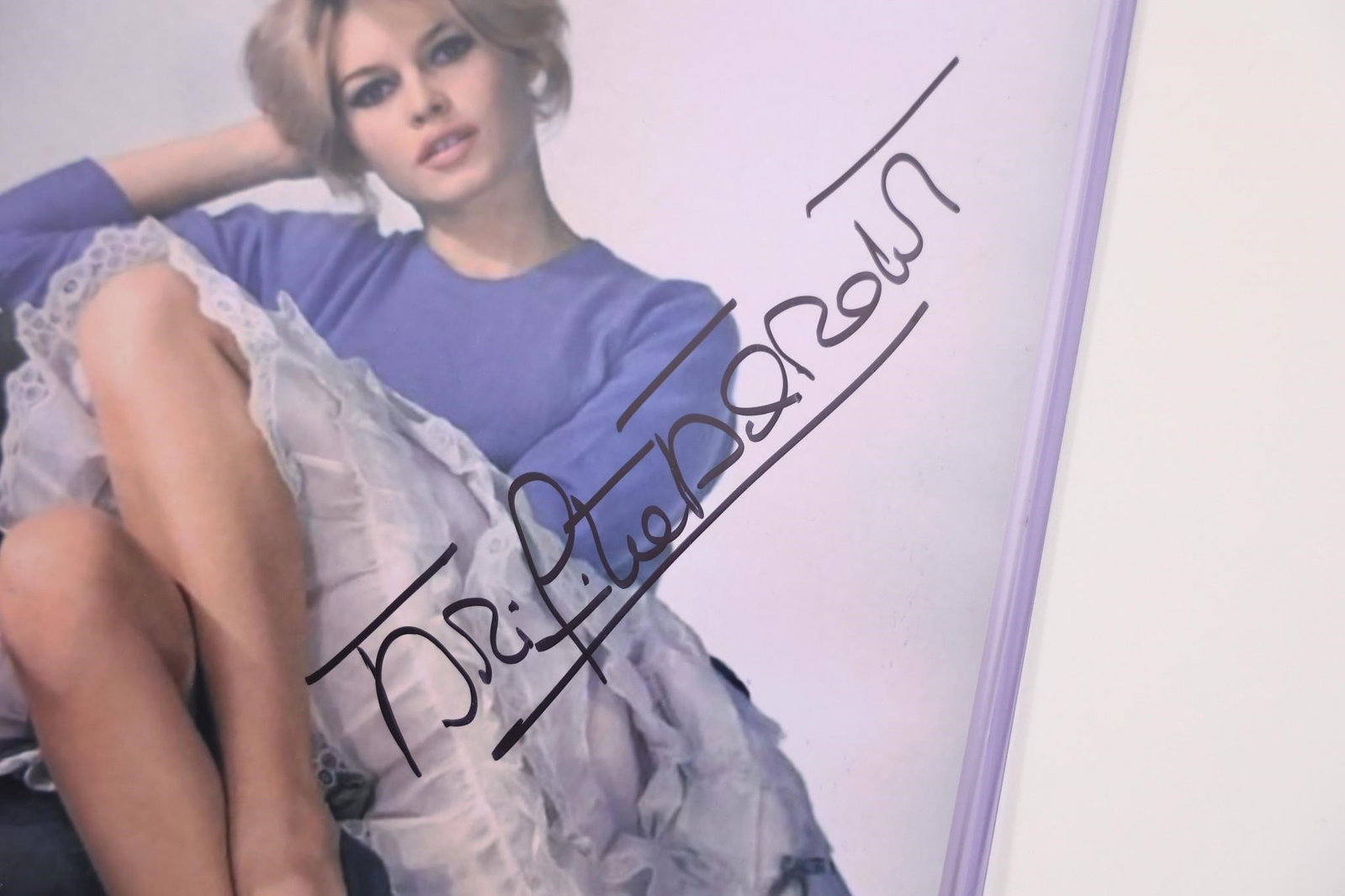 Brigitte Bardot Signed Photo w/ COA - 2