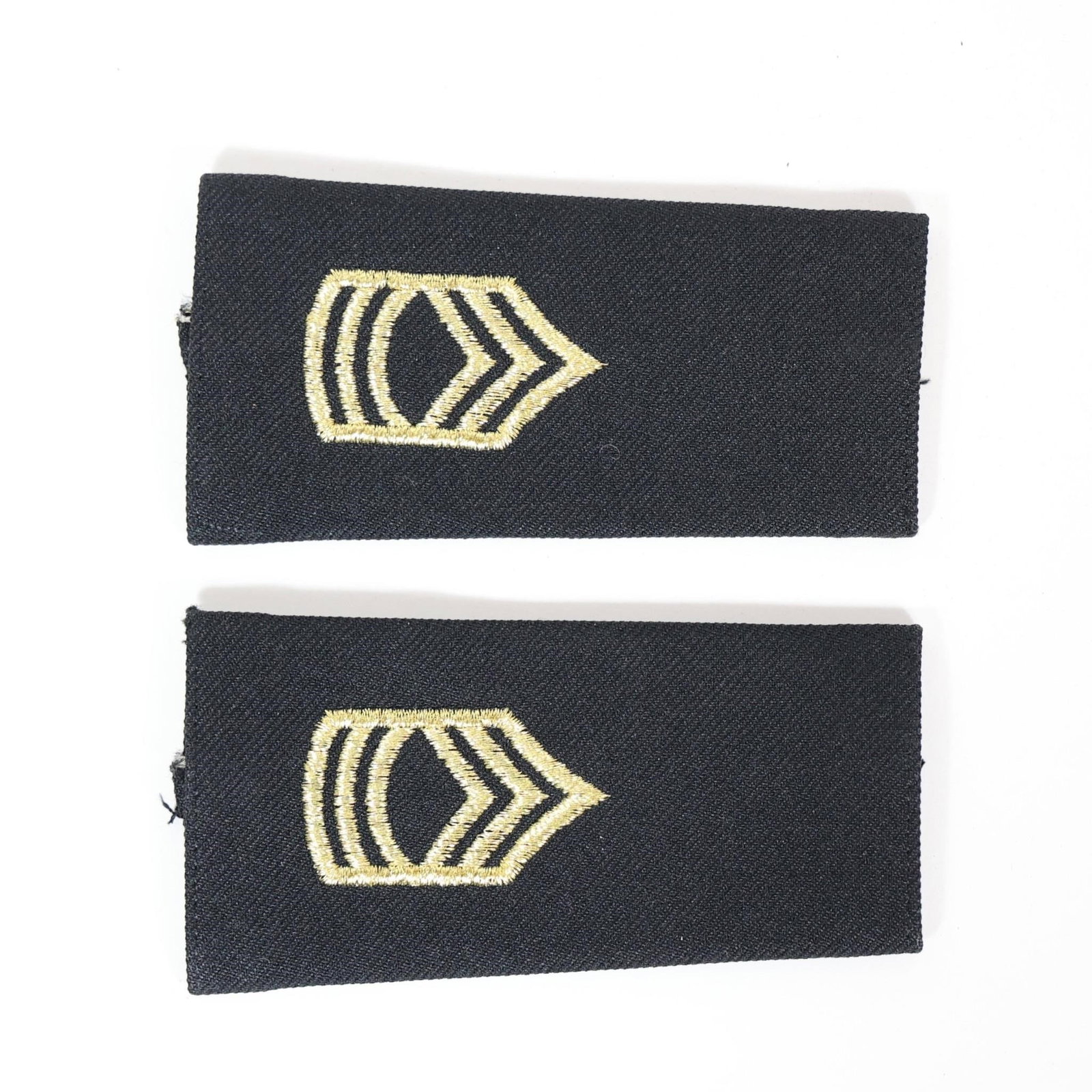 U.S. Army Sergeant First Class Shoulder Marks: U.S. Army Sergeant First Class (E-7) shoulder marks, also known as epaulets, for the Army Service Uniform (ASU). Rank: Sergeant First Class (SFC), an E-7 pay grade. Uniform: Worn on the shoulder