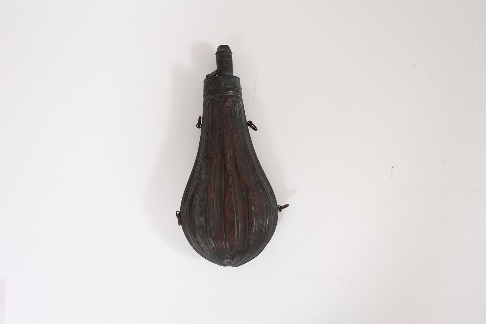 Civil War Era Fluted Powder Flask (1 of 2)
