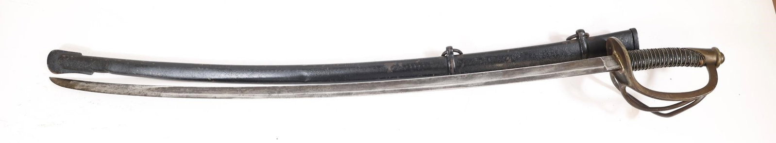 Civil War Model 1840 Cavalry Sword Saber: Civil War Model 1840 Cavalry Sword Saber w/Scabbard