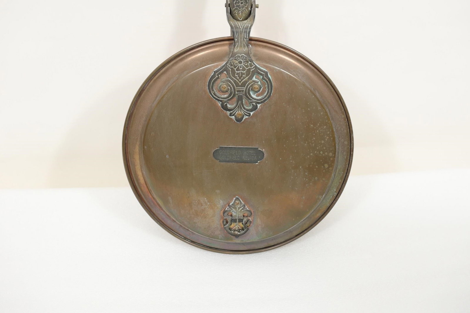 Antique Brass Bed Warming Pan - 2