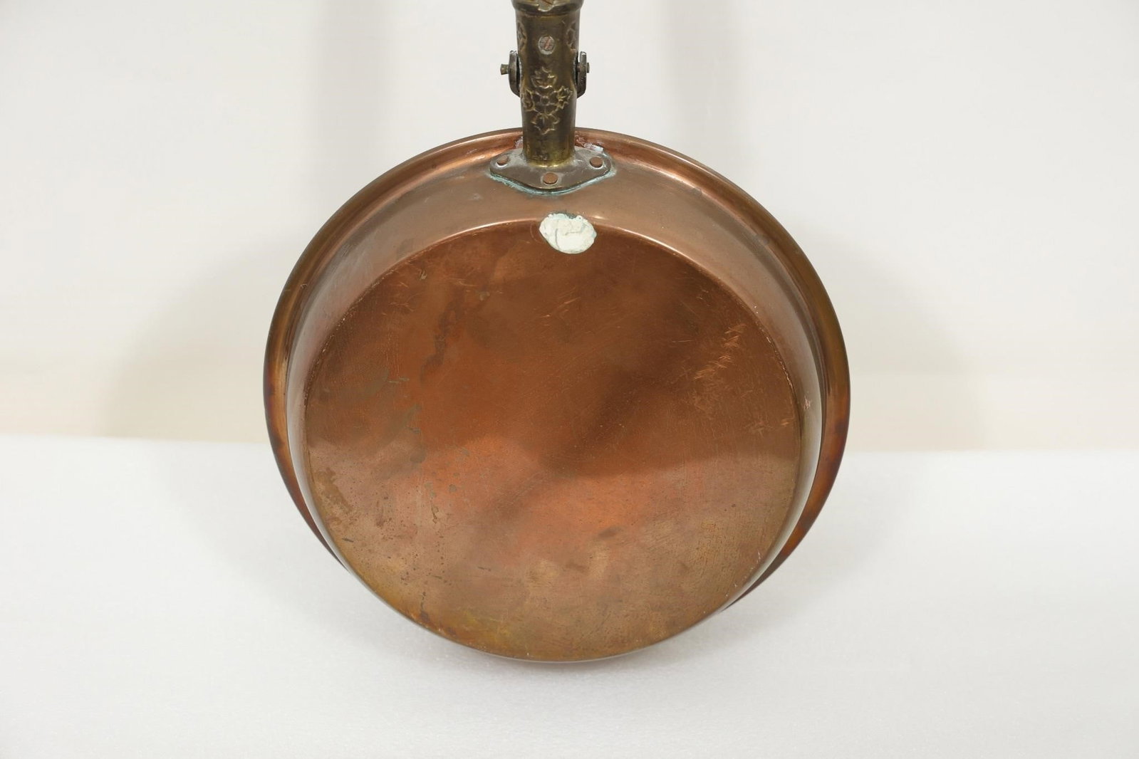 Antique Brass Bed Warming Pan - 7