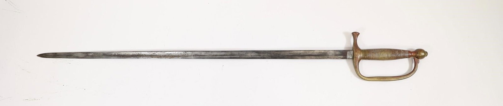 1864-Civil War AMES Model 1840 Musician's Sword: 1864-Dated Civil War AMES Model 1840 Musician's NCO Sword by Chicopee, Massachusetts