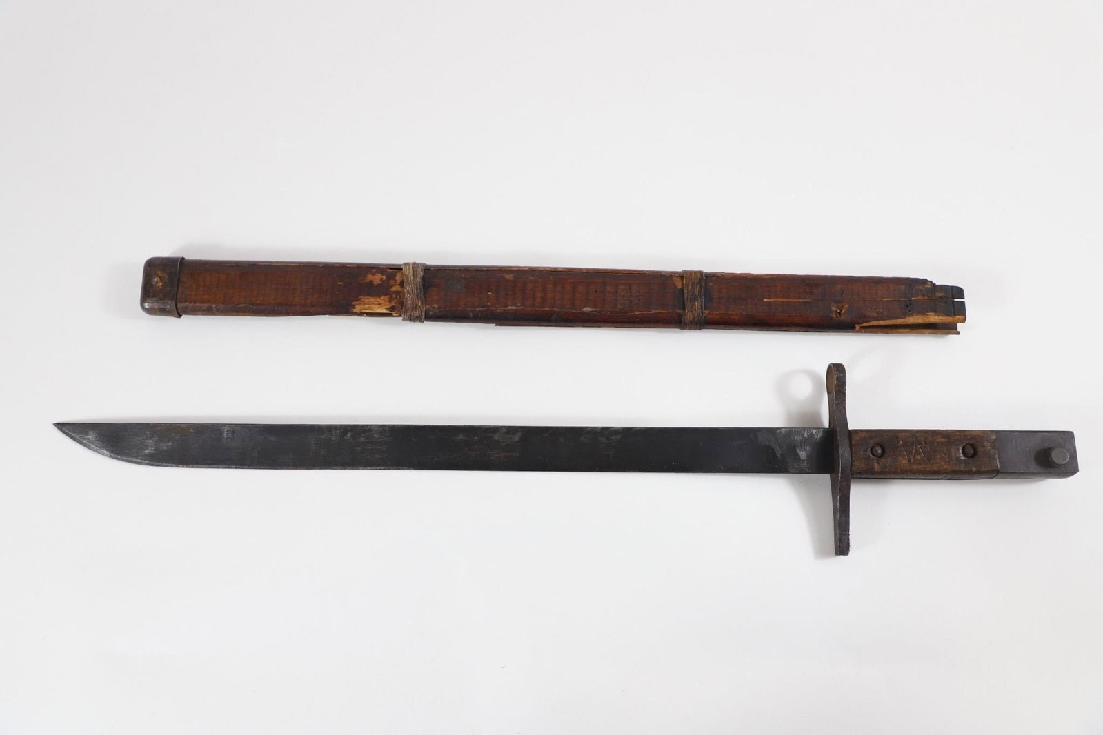 WWII Japanese Last Ditch Type 30 Bayonet Jinsen (1 of 4)