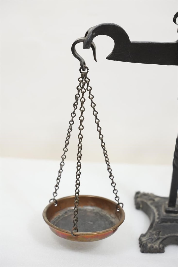 Antique Two-Pan Balance Scale - 2