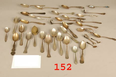 35 sterling spoons