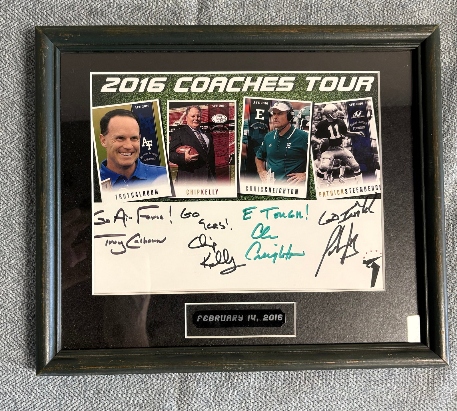 Armed Forces Entertainment (AFE) 2016 Coaches Tour - Ramstein Air Base, Germany (1 of 3)