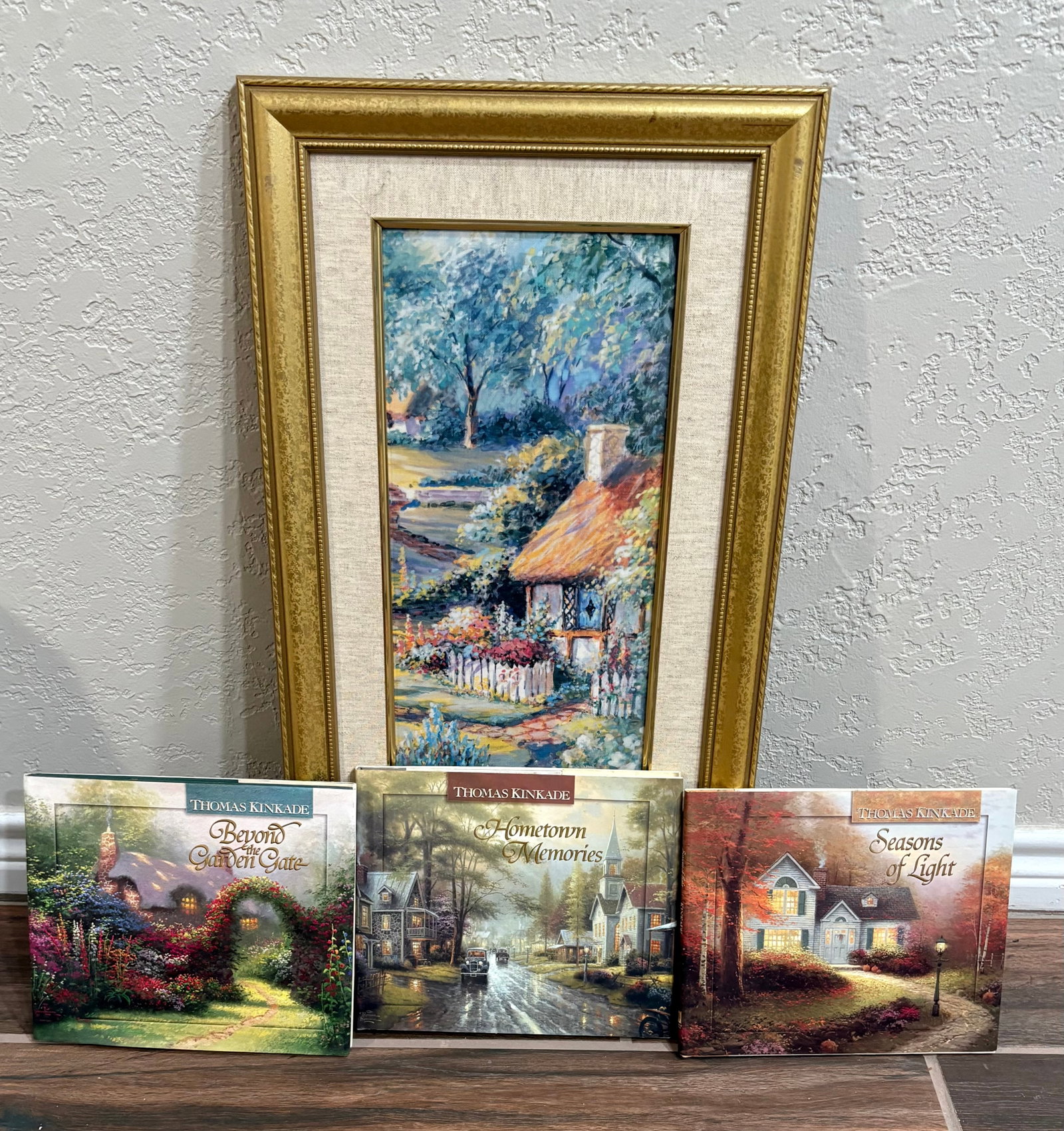 Vtg (1990s) "Lighted Path" Collection & Framed Print Grouping (1 of 2)
