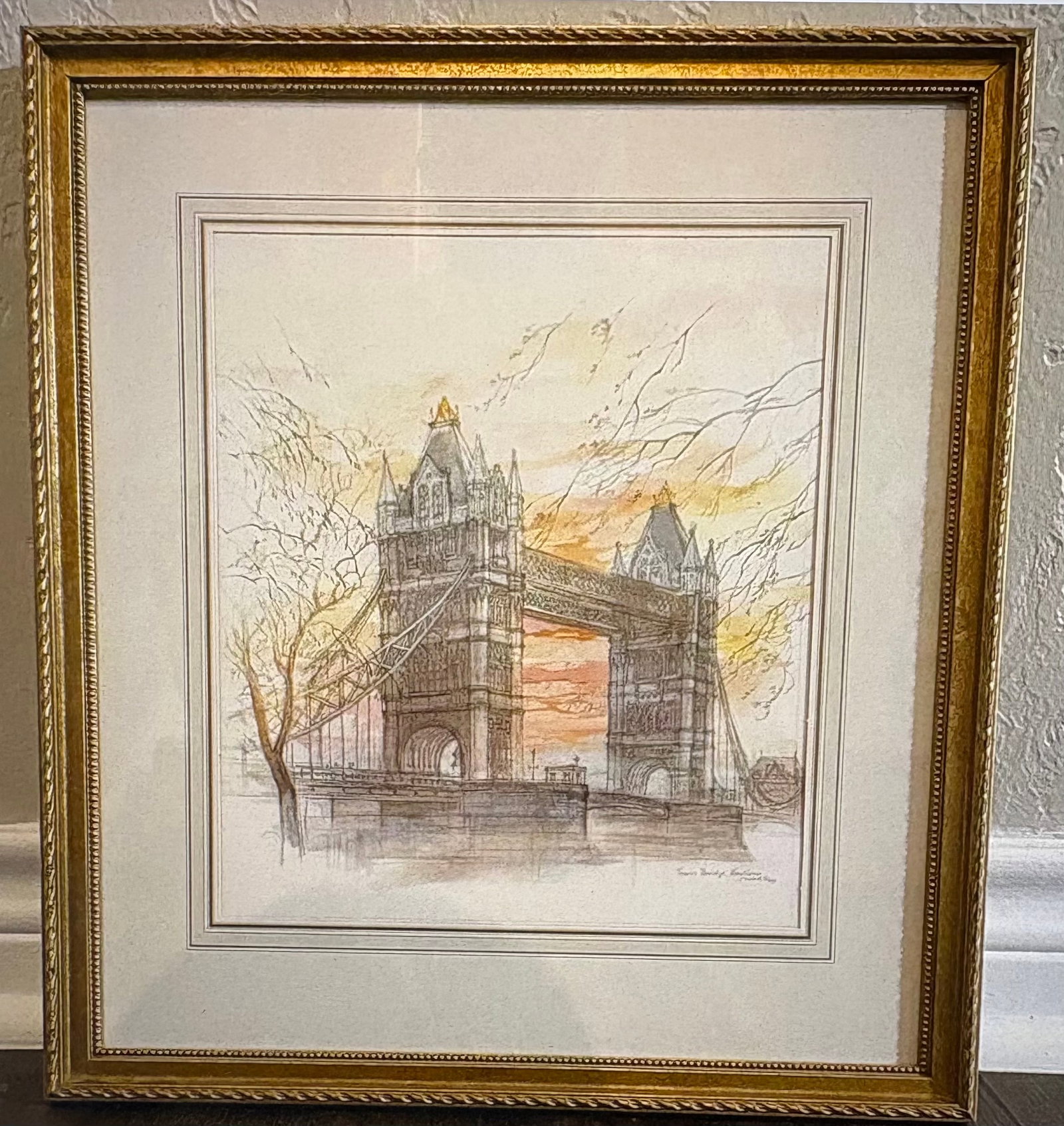London's Tower Bridge Framed Print (1 of 4)