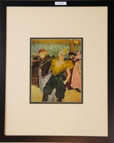 Toulouse-Lautrec 1938 Lithograph, Provenance