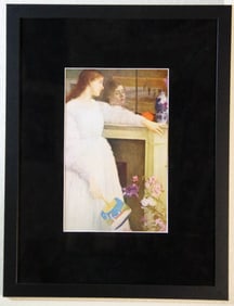 James McNeill Whistler , 1959 Color Gravure, Little White Girl, Provenance