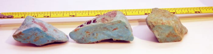 Lot, 3 Turquoise Nuggets, Nevada Turquoise,101 gm, Green blue color