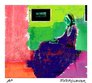 Arrangement in Pink & Green, No. 1