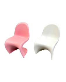 Four Verner Panton Children's Chairs