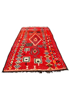 Semi- antique vegetable dyed Caucasian Rug