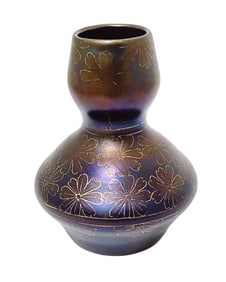 Art Nouveau Art Glass Vase