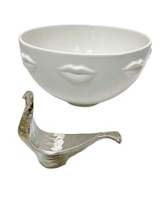 Two pieces Jonathan Adler Porcelain