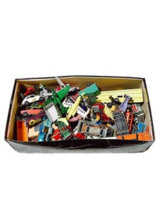 Box of Vintage Hotwheels