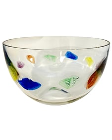 Dansk Art Glass Bowl