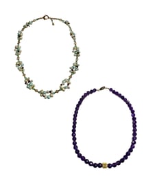Two Beaded Necklaces