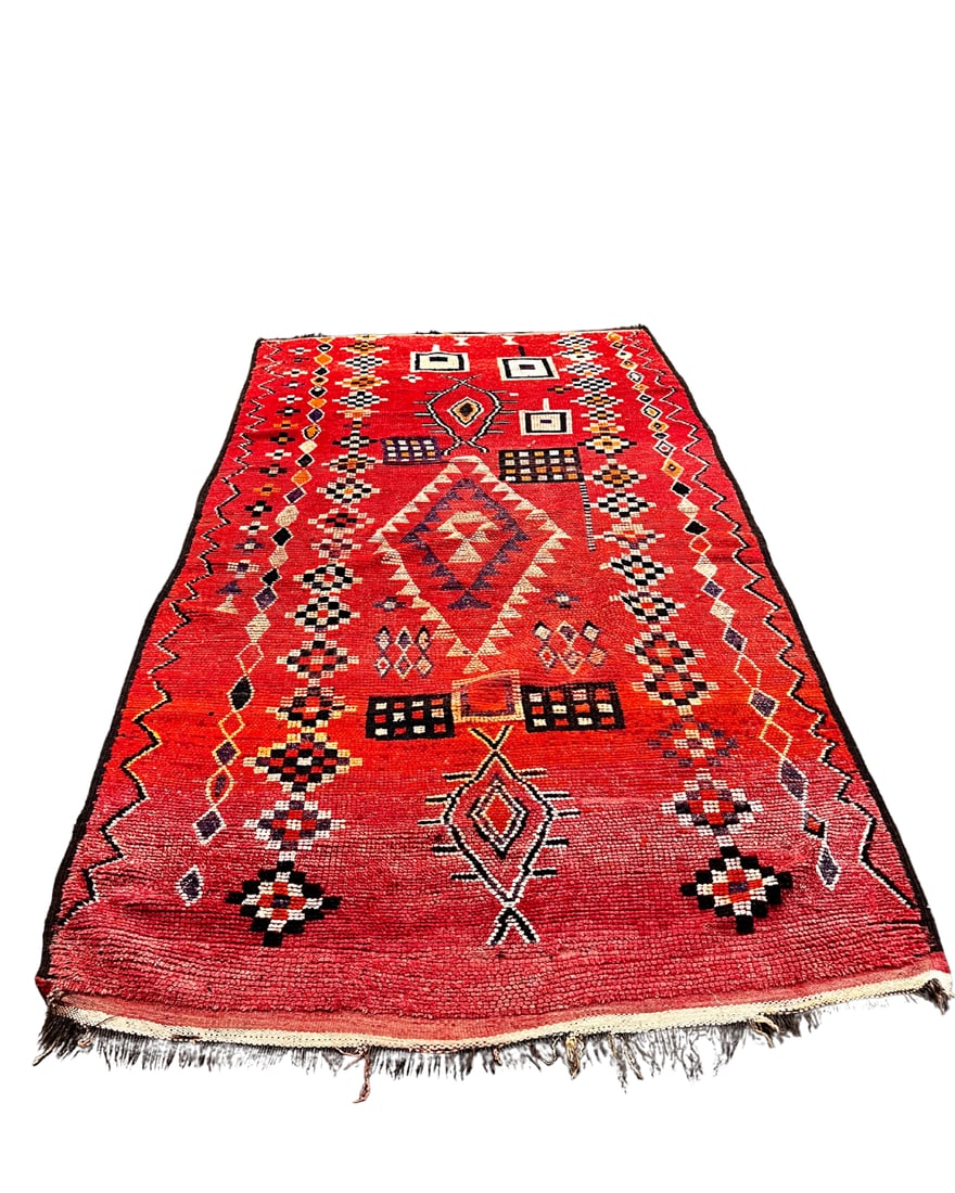 Semi- antique vegetable dyed Caucasian Rug (1 of 5)