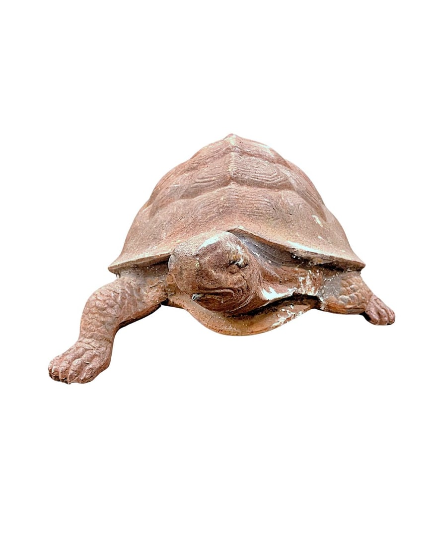 Large Garden Cast Iron Turtle (1 of 7)