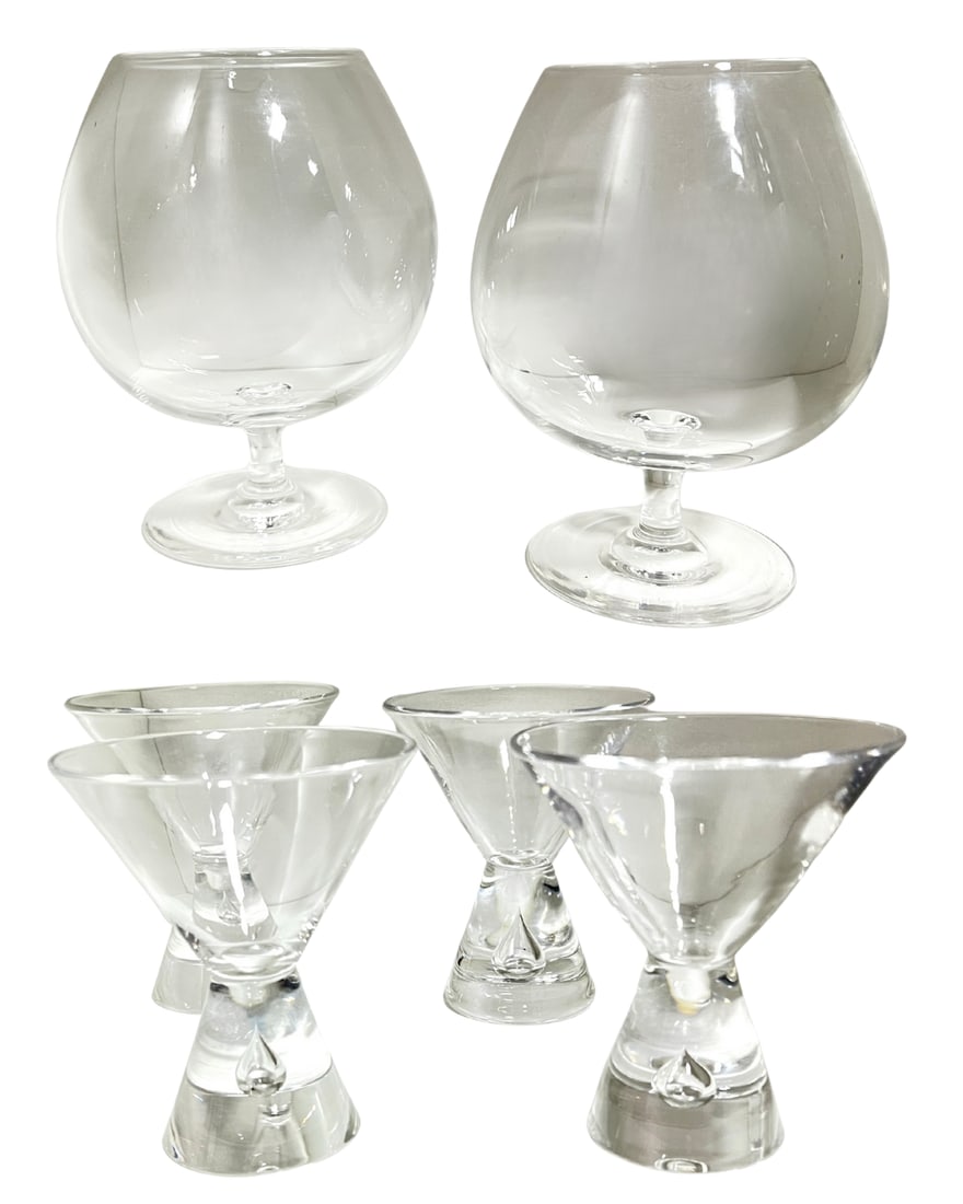 6 Mid Century Steuben Glassware Items (1 of 4)