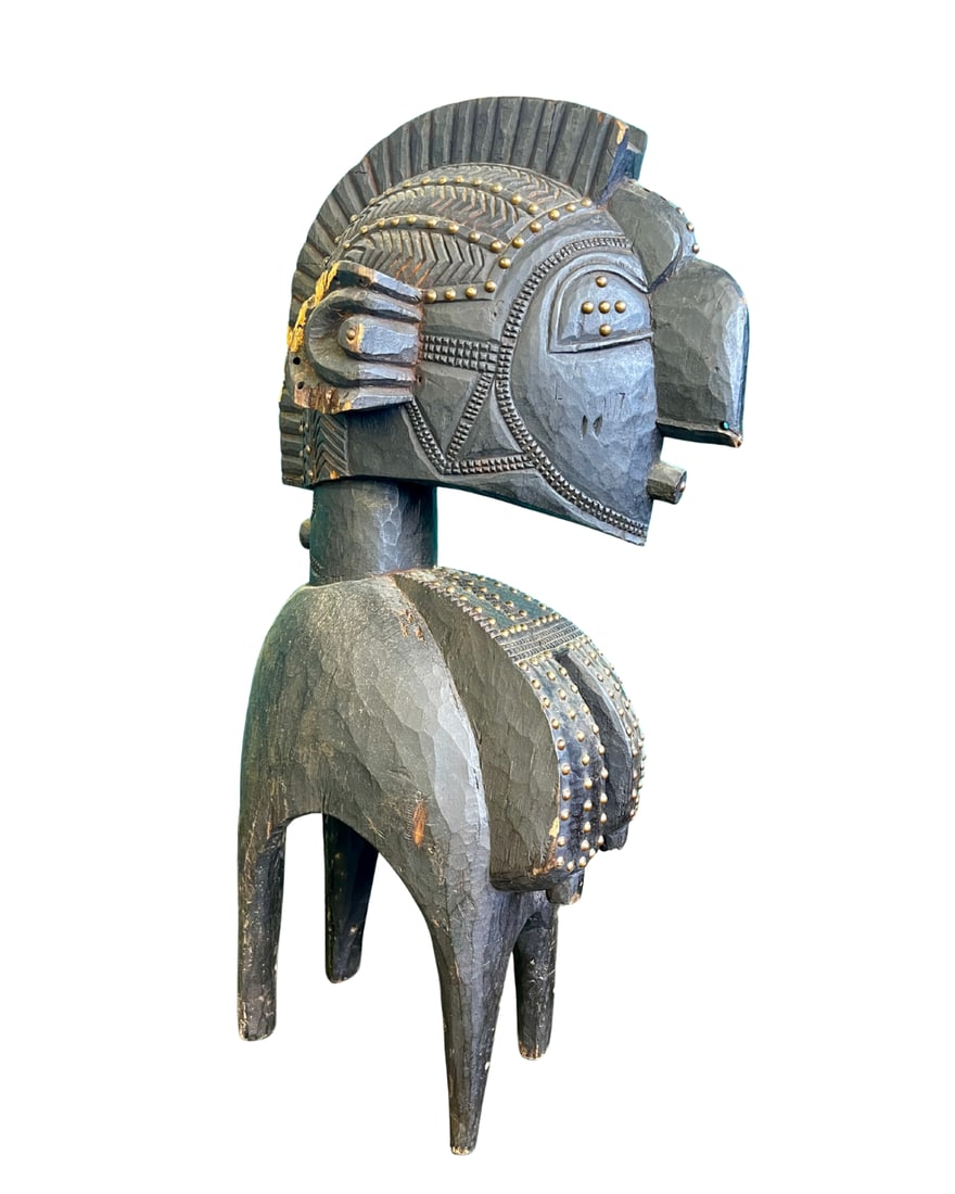 Vintage African Nimba Baga Shoulder Mask (1 of 5)