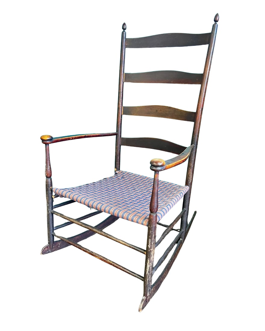 Late 19th c. Shaker Rocker (1 of 6)