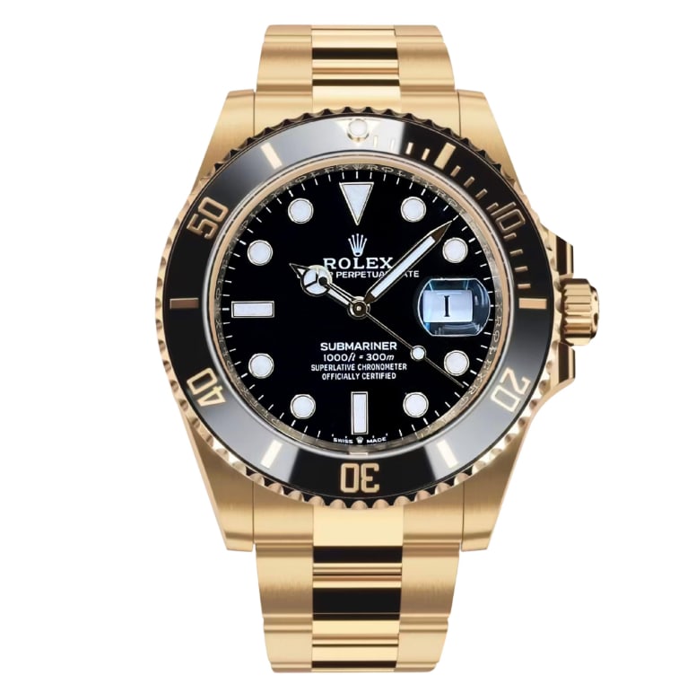 Rolex Submariner Date 126618LN – Full 18k Yellow Gold Black Dial Dive Watch (1 of 10)