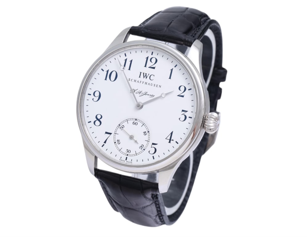 IWC F.A.Jones Portuguese Platinum Limited Edition Wristwatch, IW544202, Full Set (1 of 11)