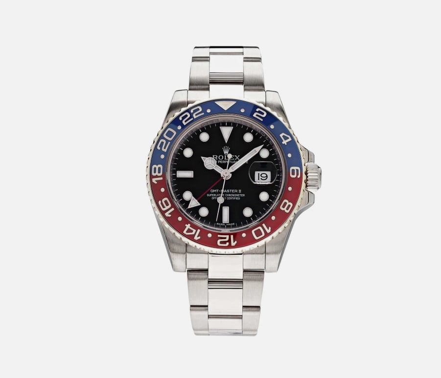 Rolex GMT-Master II 116719BLRO 'Pepsi' White Gold Black Dial Watch (1 of 5)