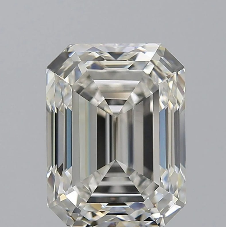7.02 ct, Color I/VVS1, Emerald cut GIA Graded Diamond GIA certification (1 of 1)