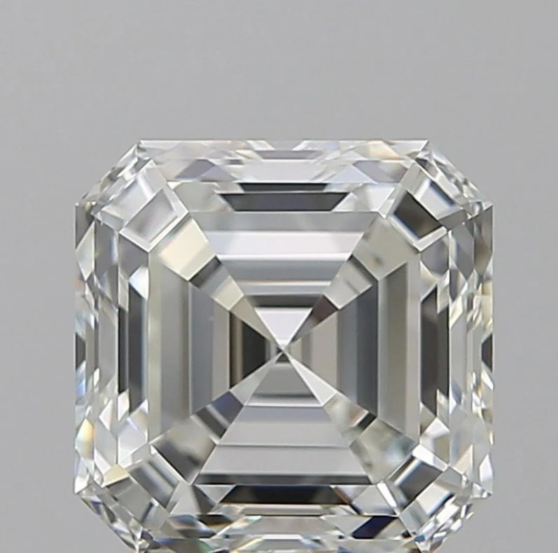 10.03 ct Sq. Emerald cut GIA Graded Diamond Pair GIA certification (1 of 2)