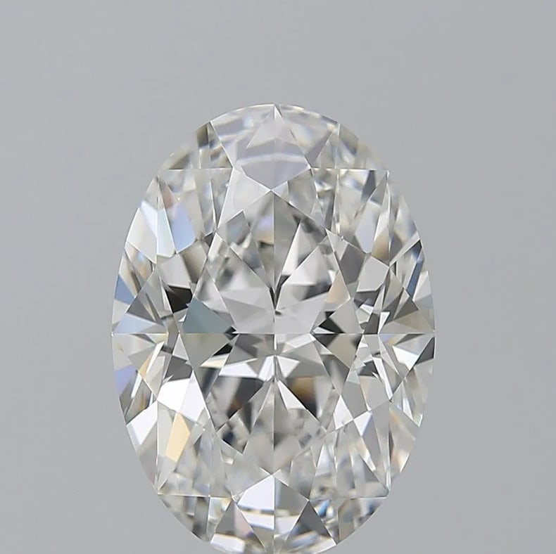 7.03 ct, Color F/VVS1, Oval cut GIA Graded Diamond GIA certification (1 of 1)