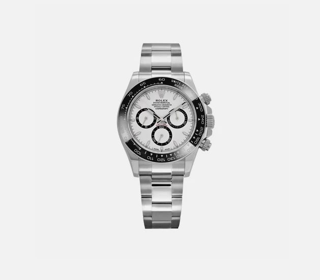 Rolex Daytona 126500LN Stainless Steel White Panda Dial: Rolex Daytona 126500LN Stainless Steel White Panda Dial (2024)The Rolex 126500LN offers a seamless evolution of the legendary chronograph. Housing a 40 mm stainless steel Oyster case, it features a bl