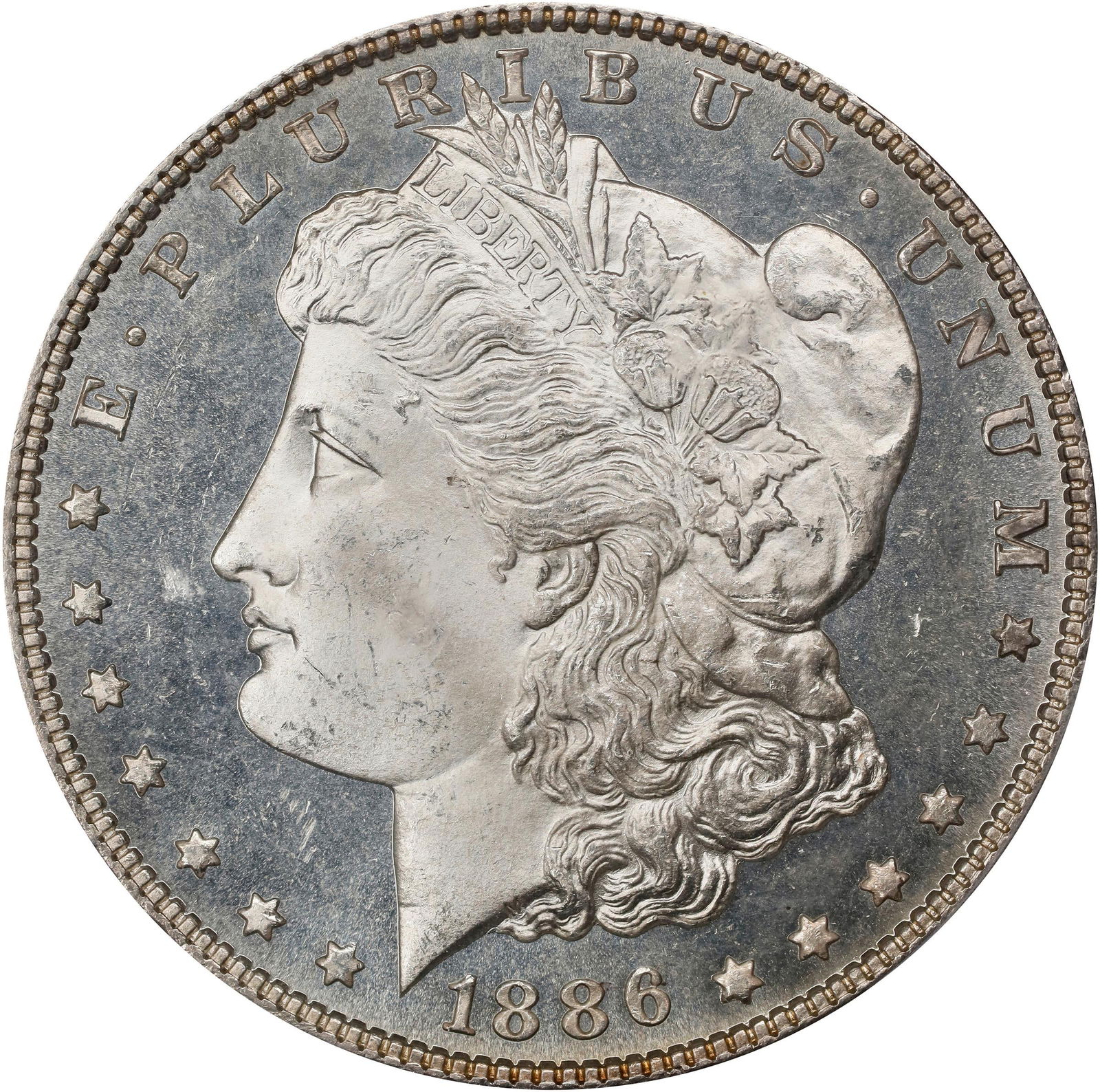 1886 Morgan Silver Dollar. MS-65 DMPL (PCGS). (1 of 2)