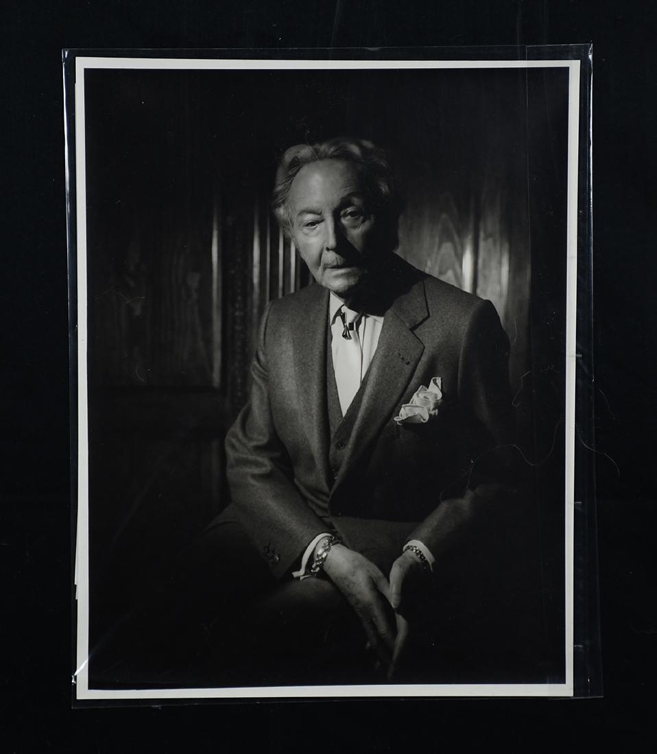 Orginial Photo - Erte's 95th Birthday: Erte's 95th Birthday Photo by George Hurrell Stamped with CoA