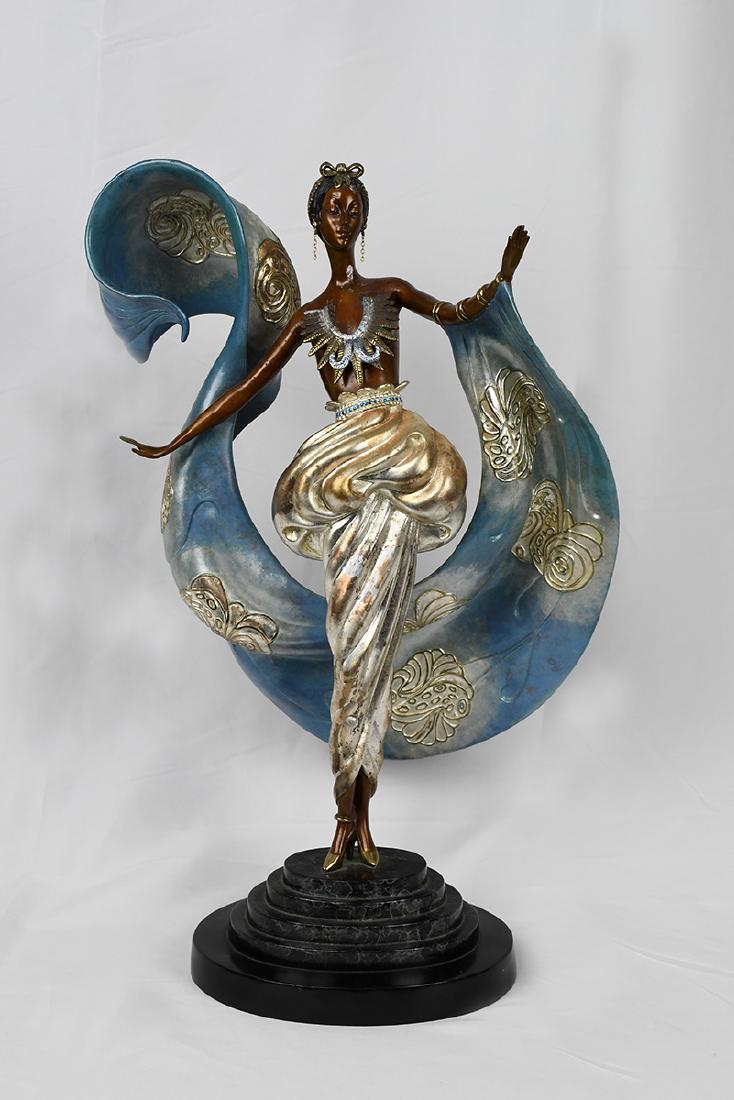 Dream Girl Bronze Erte Sculpture (1 of 5)