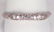Art Deco 14K White Gold and Diamond Vintage Band