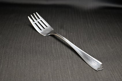 Alvin Sterling Silver Fork in the Maryland Pattern
