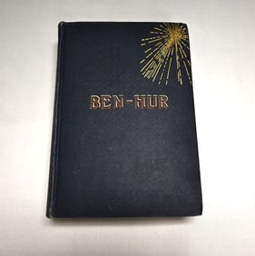 Antique 1896 Edition of "Ben-Hur: A Tale of the Christ" by Lew Wallace