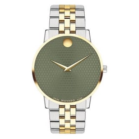 Movado - Museum Classic Quartz Green Dial Men's Watch