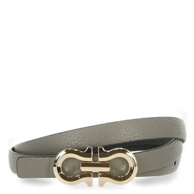 Ferragamo - Reversible Gancini Leather Belt, Size 85 cm