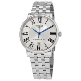 Tissot - Carson Powermatic 80 Automatic Silver Dial Men's Watch