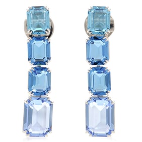 Swarovski - Ladies Millenia Octagon Cut Drop Earrings