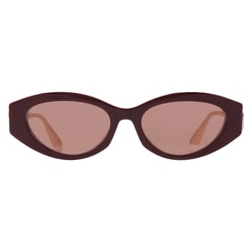 Dior - 30MONTAIGNE B6F Bordeaux Cat Eye Ladies Sunglasses