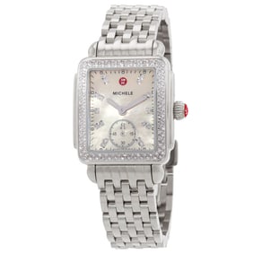 Michele - Deco Mid Quartz Diamond Ladies Watch