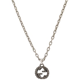 Gucci - Ladies Aged Interlocking G Necklace